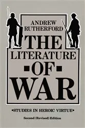 Book cover of The Literature of War by Andrew Rutherford