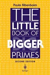 Book cover of The Little Book of Bigger Primes (2nd ed.) by Paulo Ribenboim