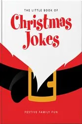Book cover of The Little Book of Christmas Jokes by Unknown