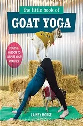 Book cover of The Little Book of Goat Yoga by Lainey Morse