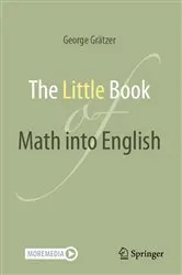 Book cover of The Little Book of Math into English by George Grätzer