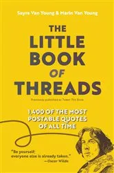 Book cover of The Little Book of Threads by Sayre Van Young