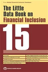 Book cover of The Little Data Book on Financial Inclusion 2015 by World Bank