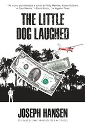 Book cover of The Little Dog Laughed by Joseph Hansen