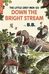 Book cover of The Little Grey Men Go Down the Bright Stream by B.B.