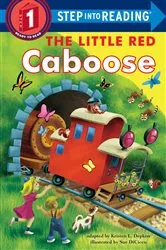 Book cover of The Little Red Caboose by Kristen L. Depken