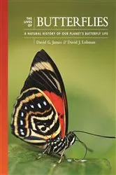 Book cover of The Lives of Butterflies by David G. James