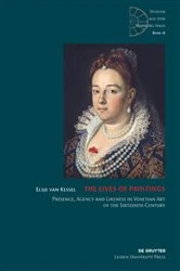 Book cover of The Lives of Paintings by Elsje van Kessel