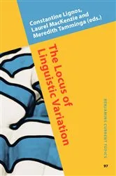 Book cover of The Locus of Linguistic Variation by Constantine Lignos