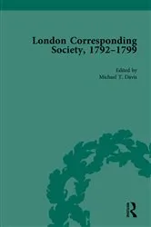 Book cover of The London Corresponding Society, 1792-1799 Vol 3 by Michael T Davis
