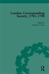 Book cover of The London Corresponding Society, 1792-1799 Vol 5 by Michael T Davis