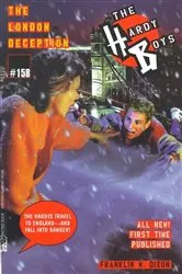 Book cover of The London Deception by Franklin W. Dixon