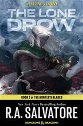 Book cover of The Lone Drow by R.A. Salvatore