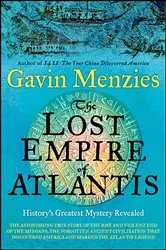 Book cover of The Lost Empire of Atlantis by Gavin Menzies