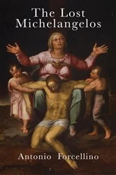 Book cover of The Lost Michelangelos by Antonio Forcellino