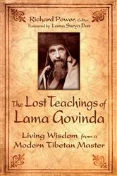 Book cover of The Lost Teachings of Lama Govinda by Richard Power