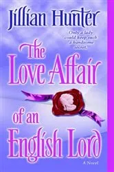 Book cover of The Love Affair of an English Lord by Jillian Hunter