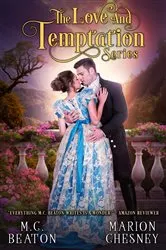 Book cover of The Love and Temptation Series by M. C. Beaton