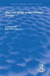 Book cover of The Love Songs of the Carmina Burana by James J. Wilhelm
