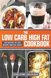 Book cover of The Low Carb High Fat Cookbook by N/A