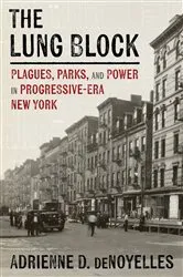 Book cover of The Lung Block by Adrienne deNoyelles