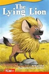 Book cover of The Lying Lion by Megan Hoyt