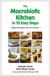 Book cover of The Macrobiotic Kitchen in Ten Easy Steps by Unknown