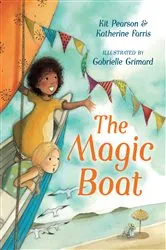 Book cover of The Magic Boat by Kit Pearson