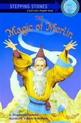 Book cover of The Magic of Merlin by Stephanie Spinner