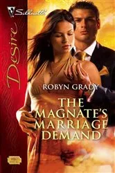 Book cover of The Magnate's Marriage Demand by Robyn Grady