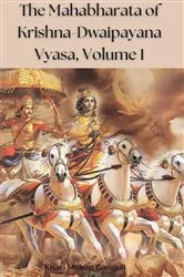 Book cover of The Mahabharata of Krishna-Dwaipayana Vyasa, Volume 1 by Kisari Mohan Ganguli