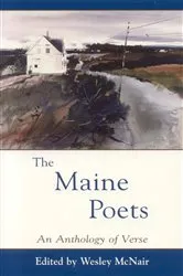 Book cover of The Maine Poets by Wesley McNair