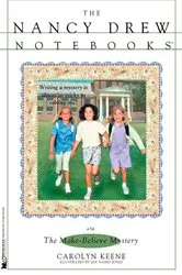 Book cover of The Make-Believe Mystery by Carolyn Keene