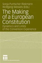 Book cover of The Making of a European Constitution by Unknown