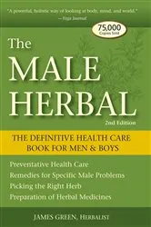 Book cover of The Male Herbal by Unknown