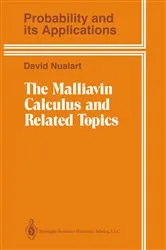 Book cover of The Malliavin Calculus and Related Topics by Unknown