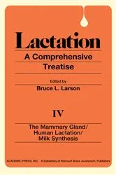 Book cover of The Mammary Gland / Human Lactation / Milk Synthesis by Bruce L. Larson