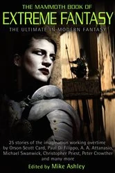 Book cover of The Mammoth Book of Extreme Fantasy by Mike Ashley