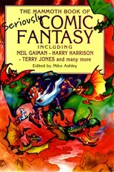 Book cover of The Mammoth Book of Seriously Comic Fantasy by Mike Ashley