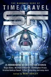 Book cover of The Mammoth Book of Time Travel SF by Mike Ashley