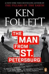 Book cover of The Man from St. Petersburg by Ken Follett