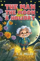 Book cover of The Man from the Moon Takes a Holiday by S. A. Miller