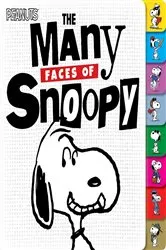 Book cover of The Many Faces of Snoopy by Charles  M. Schulz