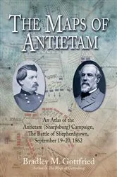Book cover of The Maps of Antietam by Bradley M. Gottfried