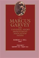Book cover of The Marcus Garvey and Universal Negro Improvement Association Papers, Vol. V by Marcus Garvey