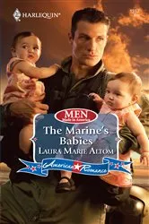 Book cover of The Marine's Babies by Laura Marie Altom