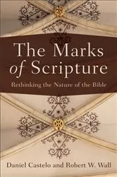 Book cover of The Marks of Scripture by Daniel Castelo