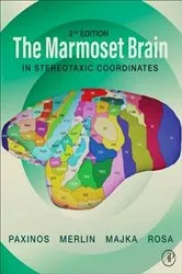 Book cover of The Marmoset Brain in Stereotaxic Coordinates (2nd ed.) by Paxinos AO (BA, MA, PhD, DSc), FASSA, FAA, George