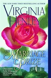 Book cover of The Marriage Prize by Virginia Henley