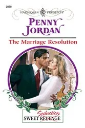 Book cover of The Marriage Resolution by Penny Jordan